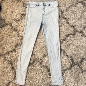 Hollister Stone Washed High Waisted Jeans